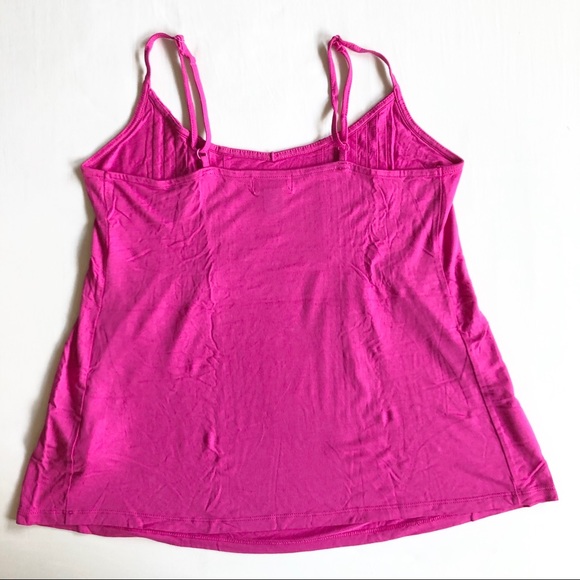 Old Navy Pink Adjustable Shoulder Strip Tank Top S - Picture 3 of 7